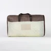 China factory transparent vinyl pvc plastic pillow carrier bag plastic and nonwoven material soft beddings pillow packing bag
