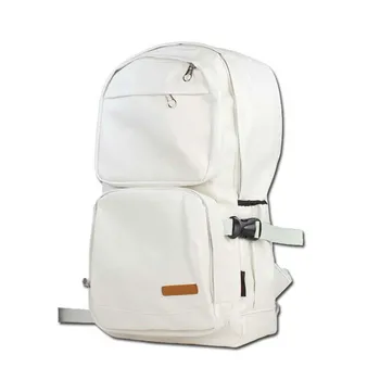 plain white backpack cheap