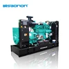 Great engine powered CE ISO certified 395kVA open type diesel generator without soundproof canopy