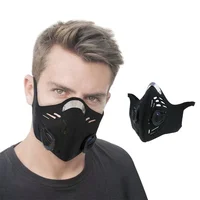 

hot sales heat resistance mask anti smog bicycle helmet safety Cycling face shield mask