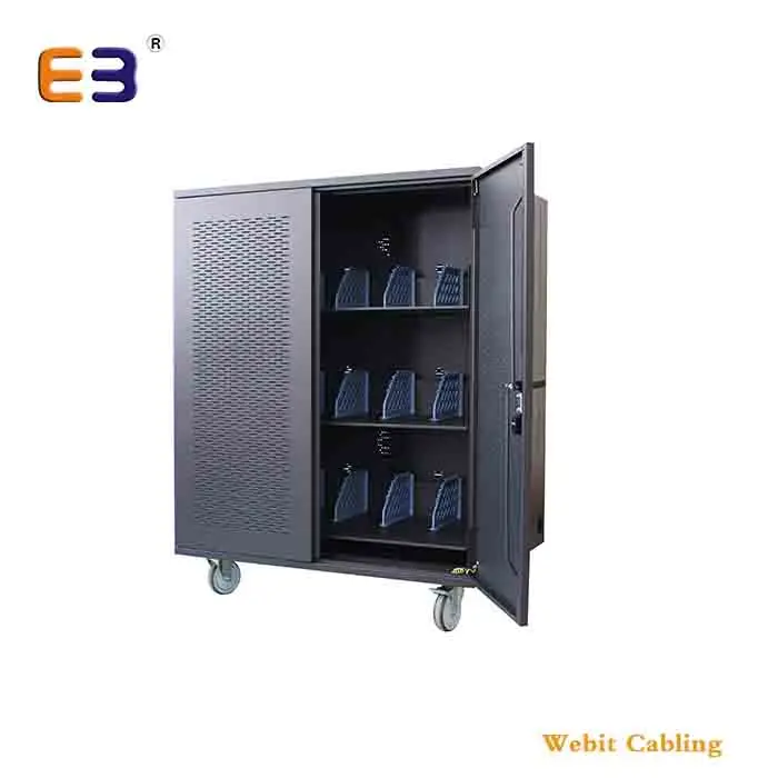 Hot Sale Secure Education Charge Cabinet For Laptop Cart Notebook