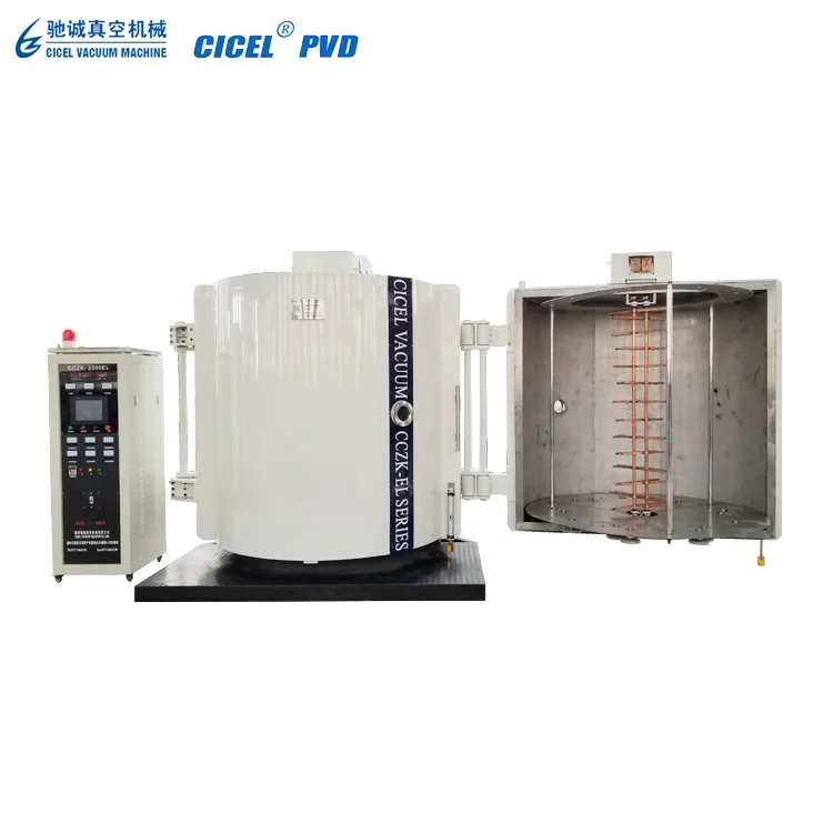 
Plastic Vacuum metallizing Machine / Thermal Evaporation Vacuum Coating Machine /Plastic products vacuum coater 