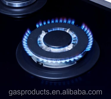 
Build In Cooking Tempered Glass Gas Stove 3 Burners 
