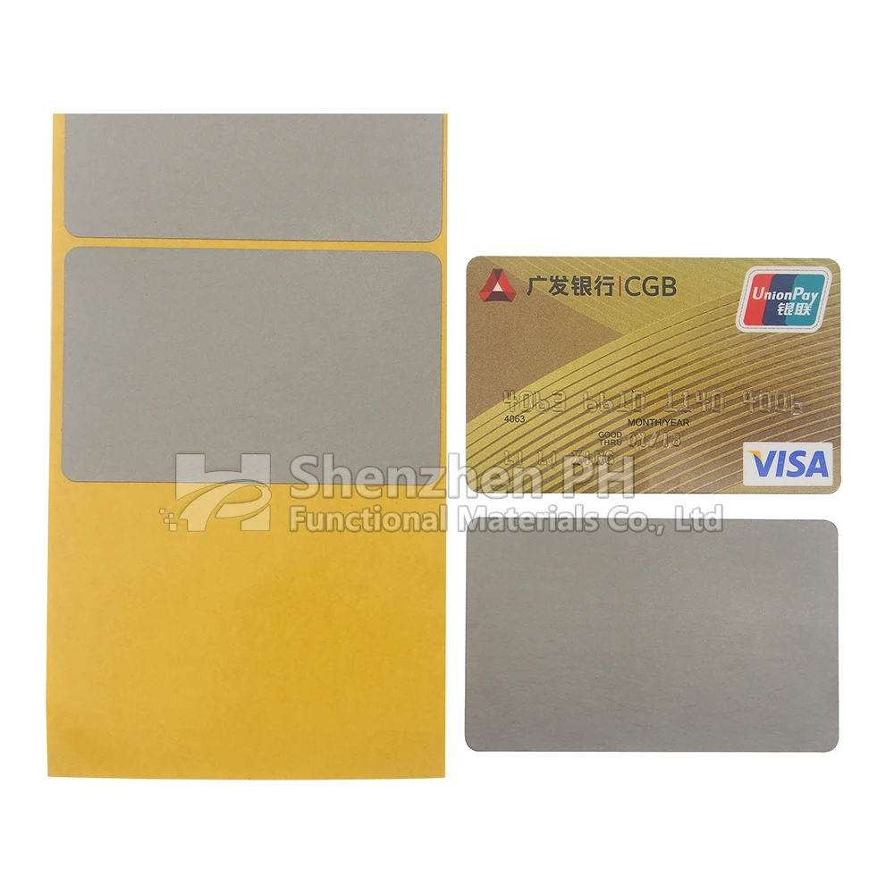 
NFC Ferrite Sheet For RFID/PCB anti-metal magnetic sheets 