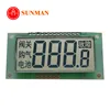 Positive type lcd panel with liquid crystal display