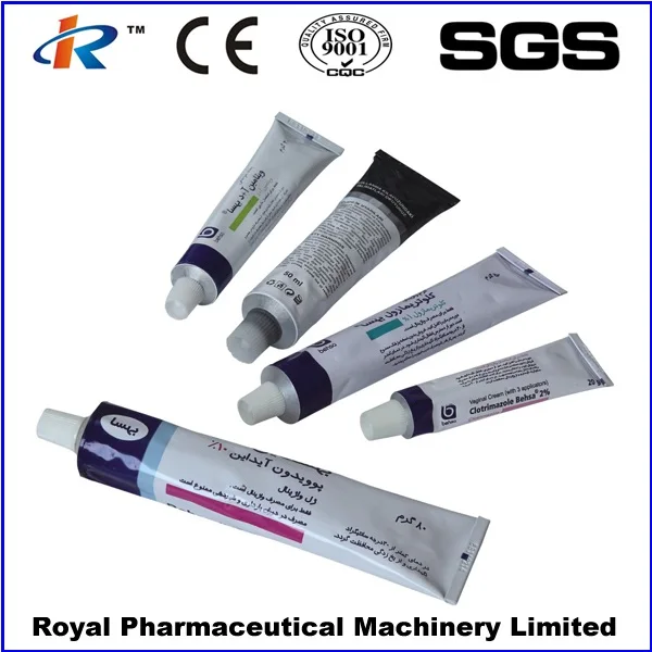 
NF-60Z Factory Price Shanghai Manufacturers Ointment Super Glue Aluminum Plastic Laminated Small Automatic Tube Filling Machine 