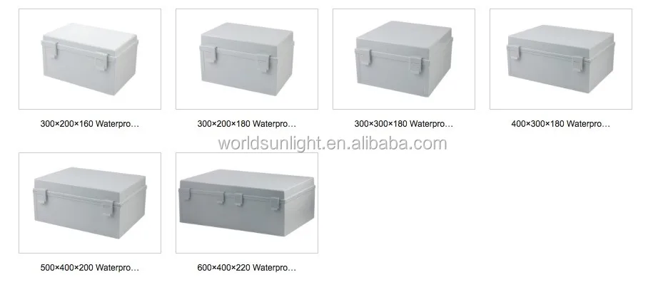 XL-GT 400*300*180 ABS enclosure waterproof connection box junction box