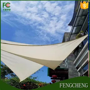 Triangle Waterproof Shade Sail Carport Sun Block Wind Proof Dust