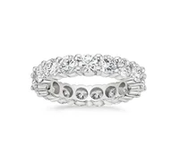 

YCR063 925 Sterling Silver Eternity Bands Ring Rhodium Plated Ring