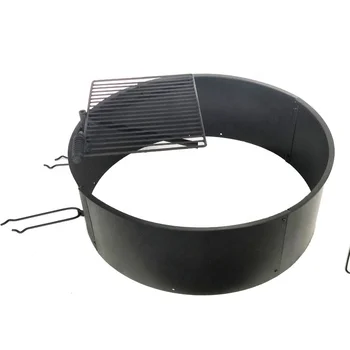 Outdoor Camping Firepit Insert With Bbq Cooking Grate Buy Fire