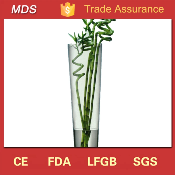 Ballerina clear contemporary tall floor glass vases wholesale