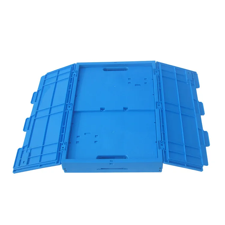 Qs Solid Collapsible Plastic Crate Sale Foldable Durable Industrial