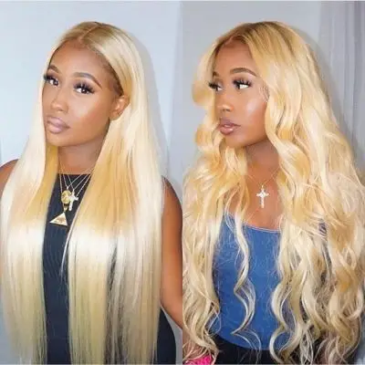 

Dream Beauty Straight 613 Blonde full lace human hair wigs Remy Hair Brazilian Wig Baby Hair Pre Plucked Hairline 130 density, All color is available