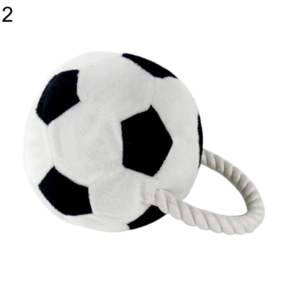 Dog Puppy Pet Chew Plush Basketball Football Rugby Baseball Training ...