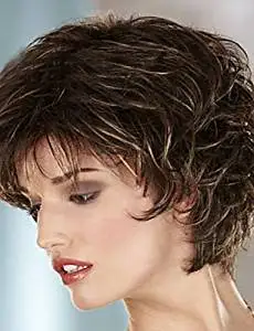 Wigs have an attractive convenience fashion European and American Ppopular Fashion Color Hair Wigs Natural Wave Wigs