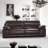 chesterfield in black leather sofa set China import leather sofa