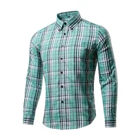 

Men's Long Sleeve Cotton Brushed Flannel Shirt