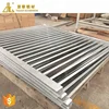 Hot! extruded aluminum profile for aluminum gate aluminum door/ color OEM powder coating high-quality metal fence gate