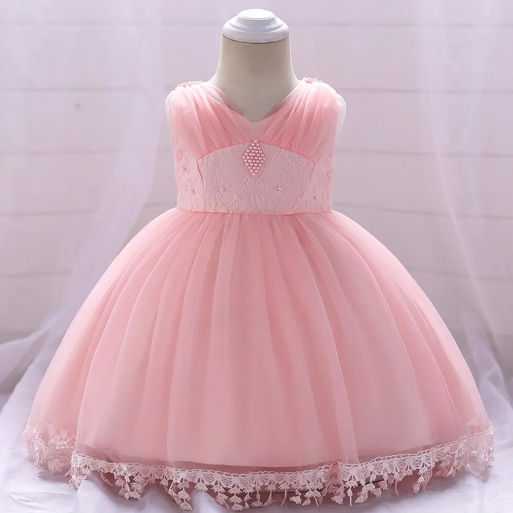 Kids Clothes Girl Dress Small Girl Baby Birthday Wedding Party Flower ...