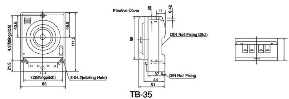 Tb-35 Digital Analog Mechanical Delay Timer Switch Without Battery