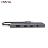 2019 Aluminium 2 Ports USB3.0 Hub 3.5mm Audio HDMI TV Adapter Type C Connector