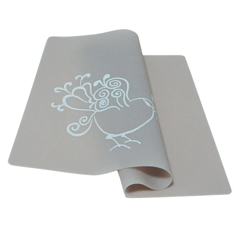Nonslip Waterproof Heat Resistant Custom Silicone Rubber Placemat