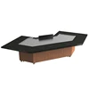 2.6M Horseshoe Shape LPG/ Gas Japanese Restaurant Hibachi Grill Table