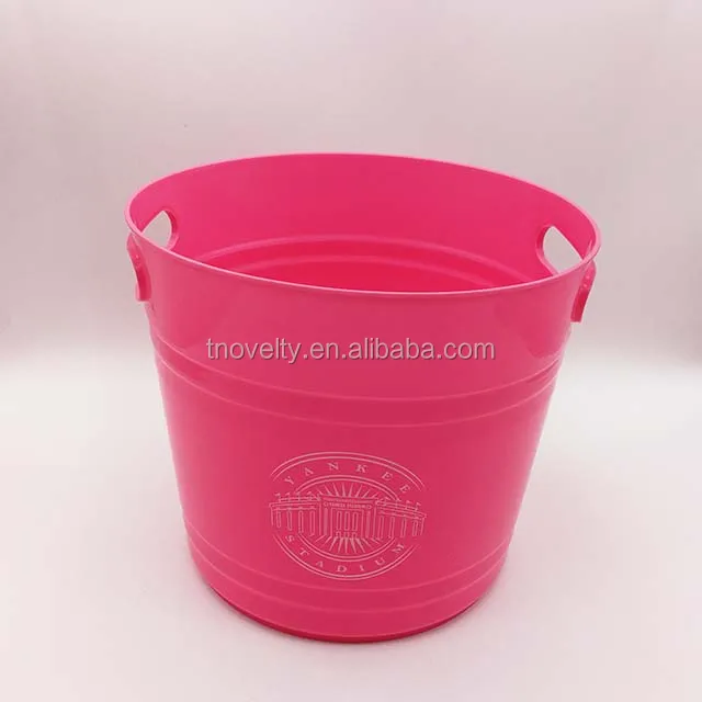 6l Pp Cheap Plastic Ice Bucket Bar Wine Ice Bucket Hot Sale Beer Wine