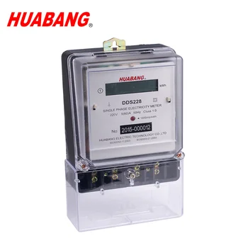Huabang Ecuador 5 Digits No Decimal Single Phase Electric Kwh Meter Huabang Ecuador 5 Digits No Decimal Single Phase Electric Kwh Meter
