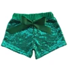 RTS Summer Baby Cloth pants gold solid color Bow glitter baby girls panties sequin shorts