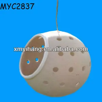 Novelty Ball Shaped Ceramic Hanging Bird Feeder Buy Hanging