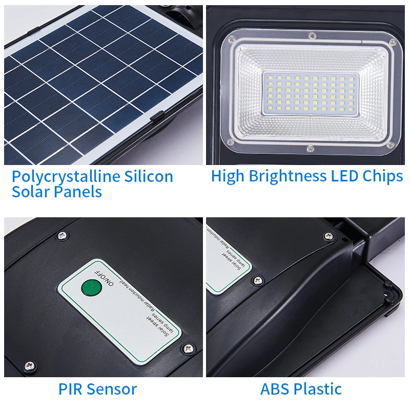 
High power waterproof integrated LED 20 40 60 watt solar street light 