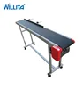 Mini Stainless Steel Rubber PVC Belt Conveyor For Inkjet Printer