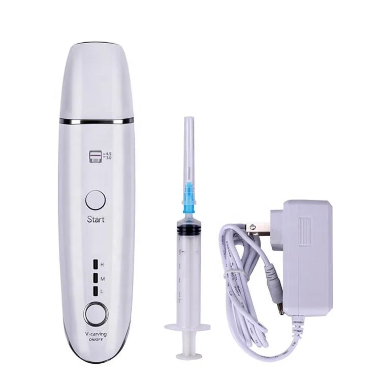 

CE Approved Mini V-max Personal Use RF + Ultrasonic Radar Line Carving Face Lifting Wrinkle Removal Face Beauty Machine, Optional