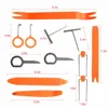 Super PDR 12 Pcs car radio unlock tool Door Clip Panel Trim Removal Tool Car Radio Stereo Dash Removal Install Tools