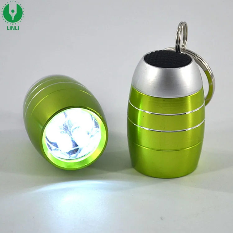 
Colorful Fashion LED Beer Keychain, Glow Keyring, Blinking Key Holder 
