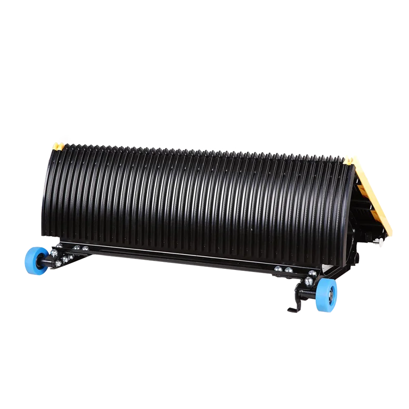 
800mm Black Escalator Stainless Steel Step With 3 Side Yellow Plastic Strip 