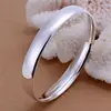 925 Sterling Silver Layered Classic Solid Plain Band Charm Bracelet Bangle/unique bracelet