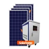 High efficiency 50kw off grid solar system set 50kw solar plant for flat roof installation