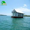 light prefab steel structure floating house