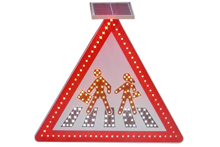 Solar Traffic Sign
