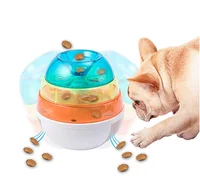 

New design pet puzzle IQ treat ball Interactive Food Dispensing Tumbler Toy Bite Resistant Training Ball for Dogs and Cats