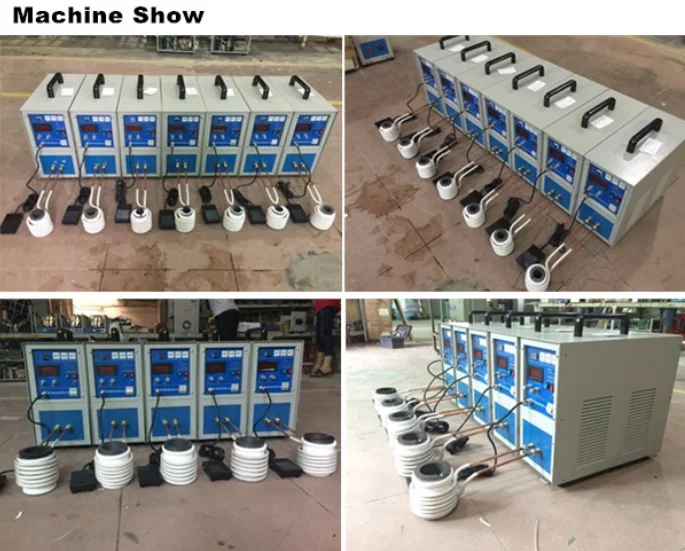 High Frequency Copper Scrap Mini Induction Melting Furnace
