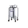 Vertical sealed stainless steel removable sterile storage tank for water/honey/wine/oil/milk etc.