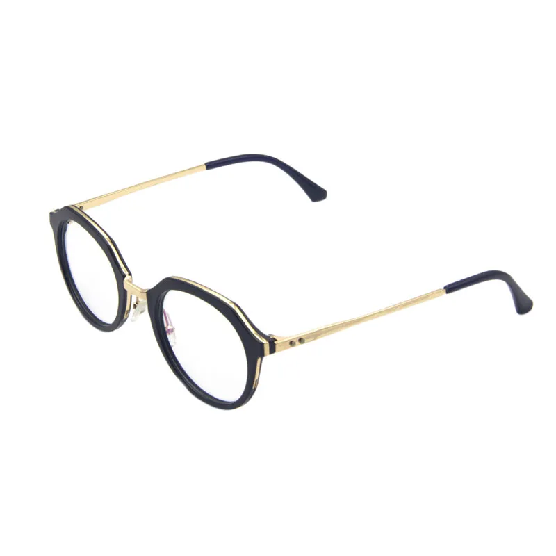 Fashionable Comfortable Acetate Optic Frames Eye Glasses With Metal Arms Buy Metal Arms Eye