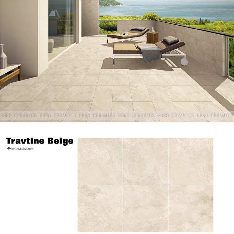 2cm Driveway Porcelain Tile Full Body Sandstone Outside ...