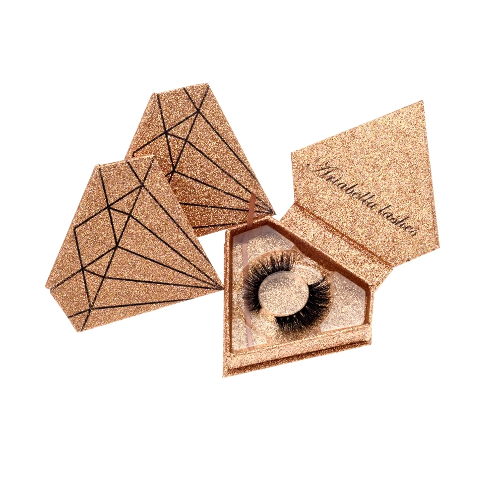 

charming styles private label 3D False Eyelashes mink hair Strip real mink Eyelash Extension, N/a