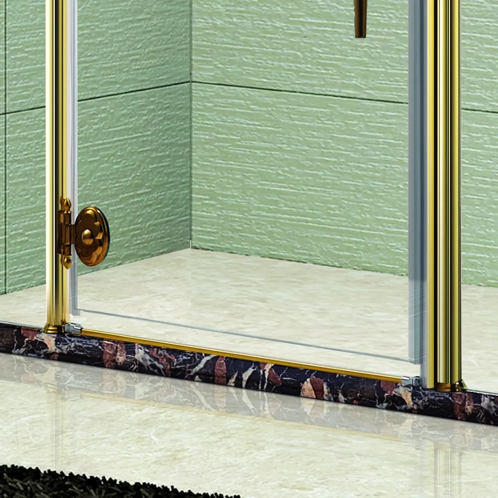 l shaped shower door seal