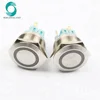 25mm led type 6v 12v 24v 220v illuminated latching or momentary 6 12 24 220 volt stainless steel push button pushbutton switch
