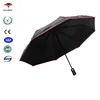 umbrella manufacturer China fashion 21 inch 8k 3 fold clear musical notes UV coated sun and rain umbrella